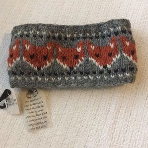 Cute Fox headband/earmuff